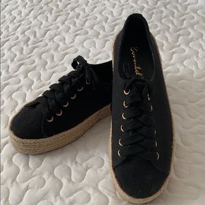 Black Espadrille Sneakers 6